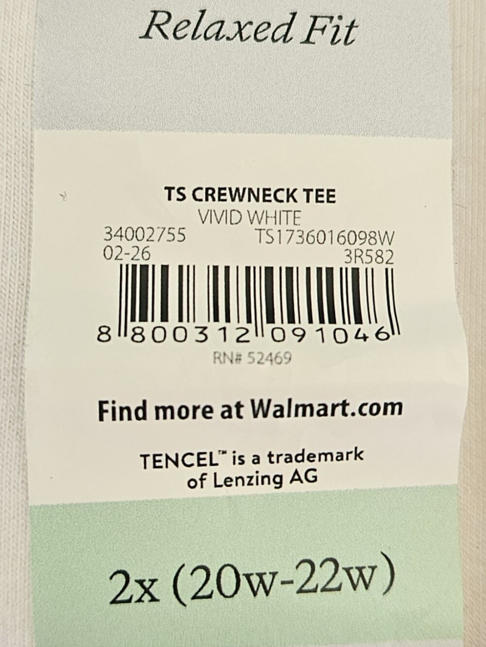 Terra & Sky Women's Plus 2X Crewneck Tee Lot of 3 - Mauve/White/Crimson - NWT - Picture 4 of 4